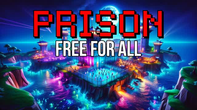 🏝️🔒 Prison Free For all ⚔️💥All guns!