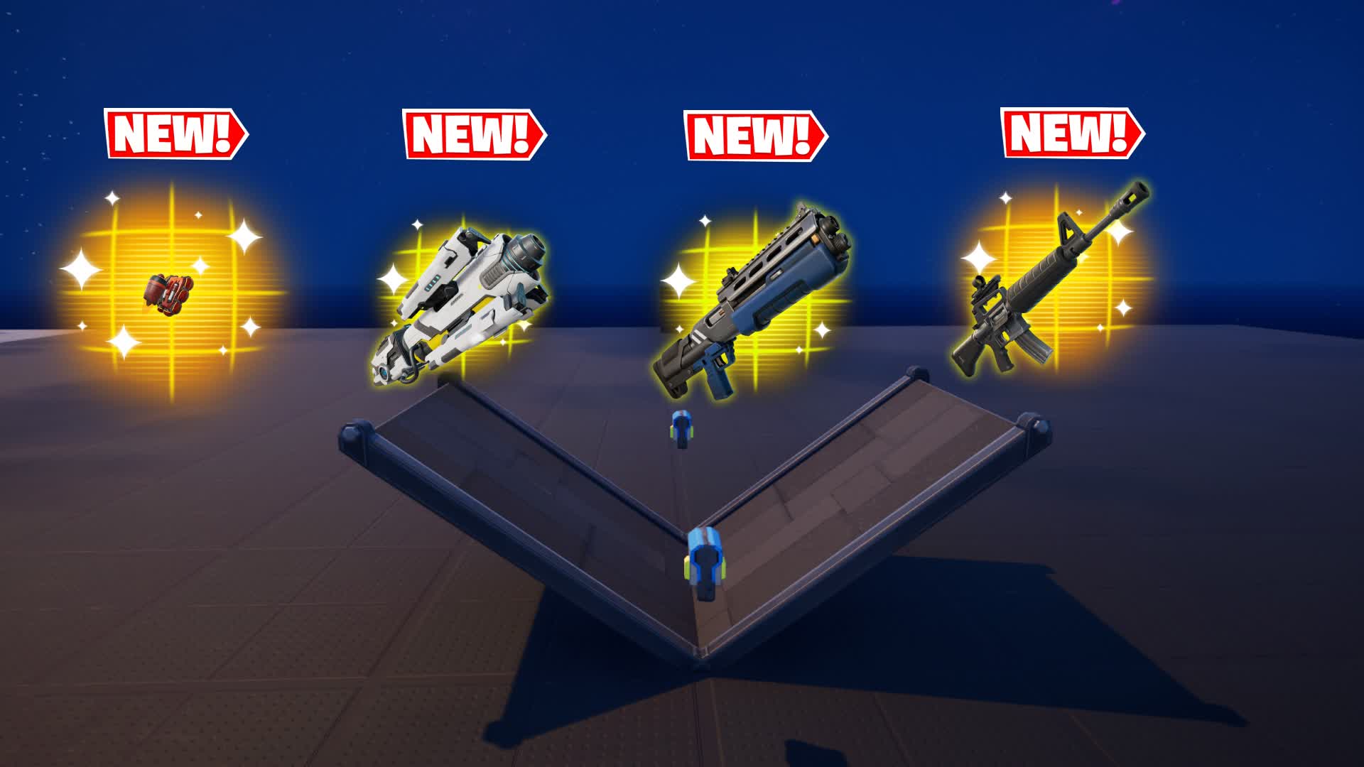 mapa 1v1 infinito （all weapons）