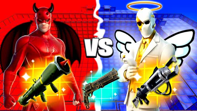 đŽDEVIL VS ANGELđ€ RED VS BLUEđŽđ”