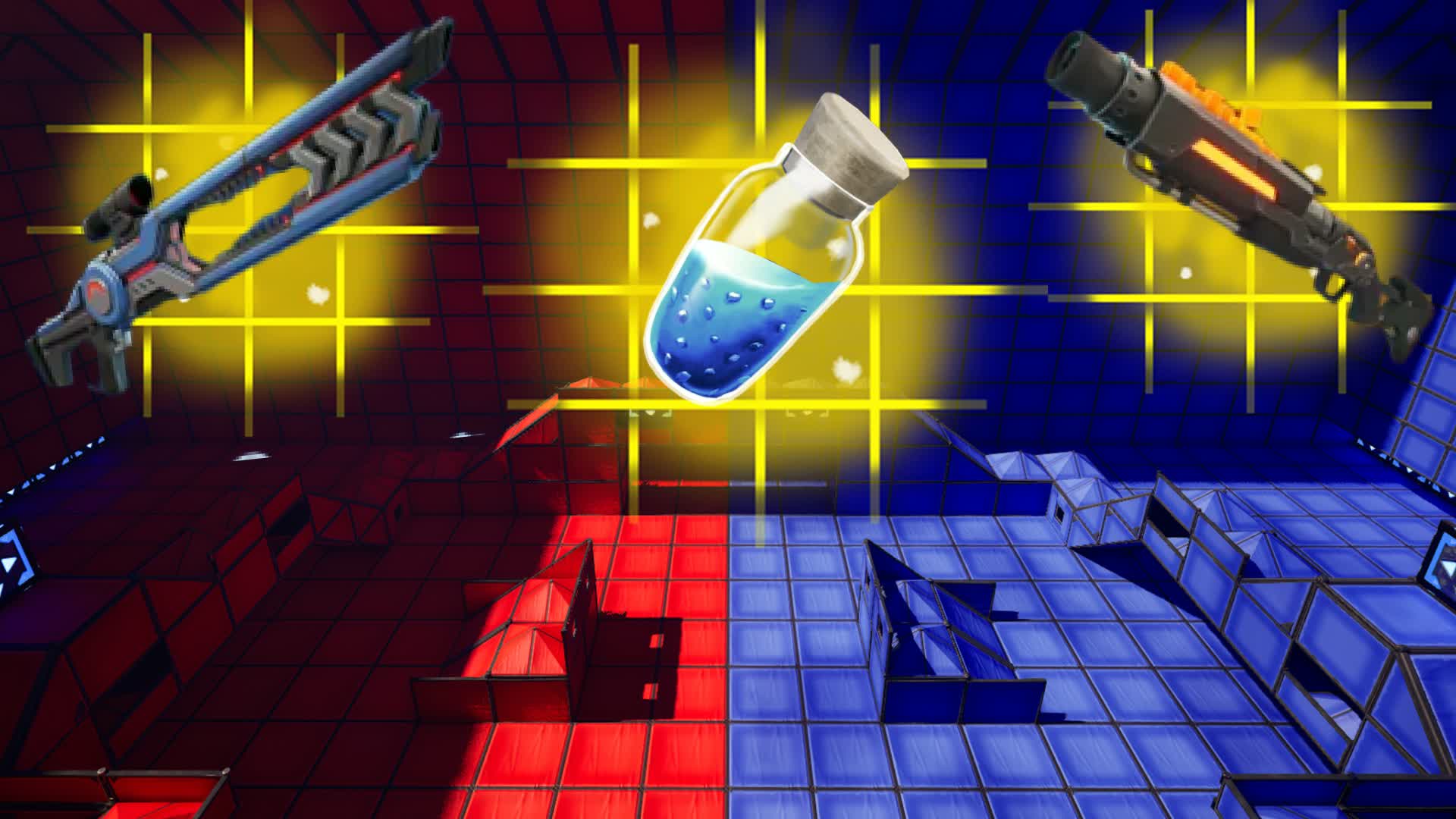 🔴 RED 🔴対🔵 BLUE 🔵: ゼロビルド