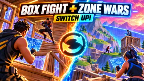 BOX FIGHT + ZONE WARS 🔄 SWITCH UP!