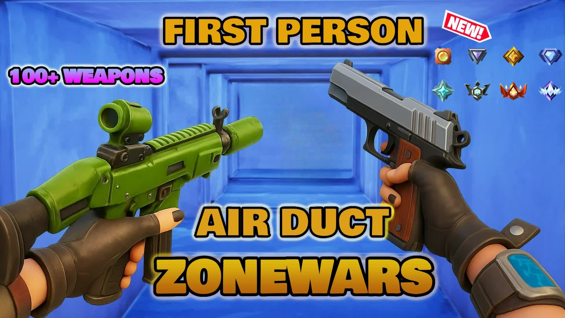FIRST PERSON AIR DUCT ZONEWARS⭐🔫