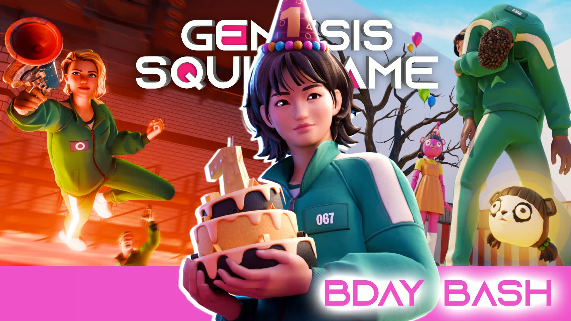 🎂 GENESIS イカゲーム 🎂