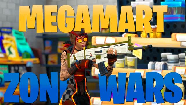 MegaMart Zero Build Zone Wars 🚫✏️
