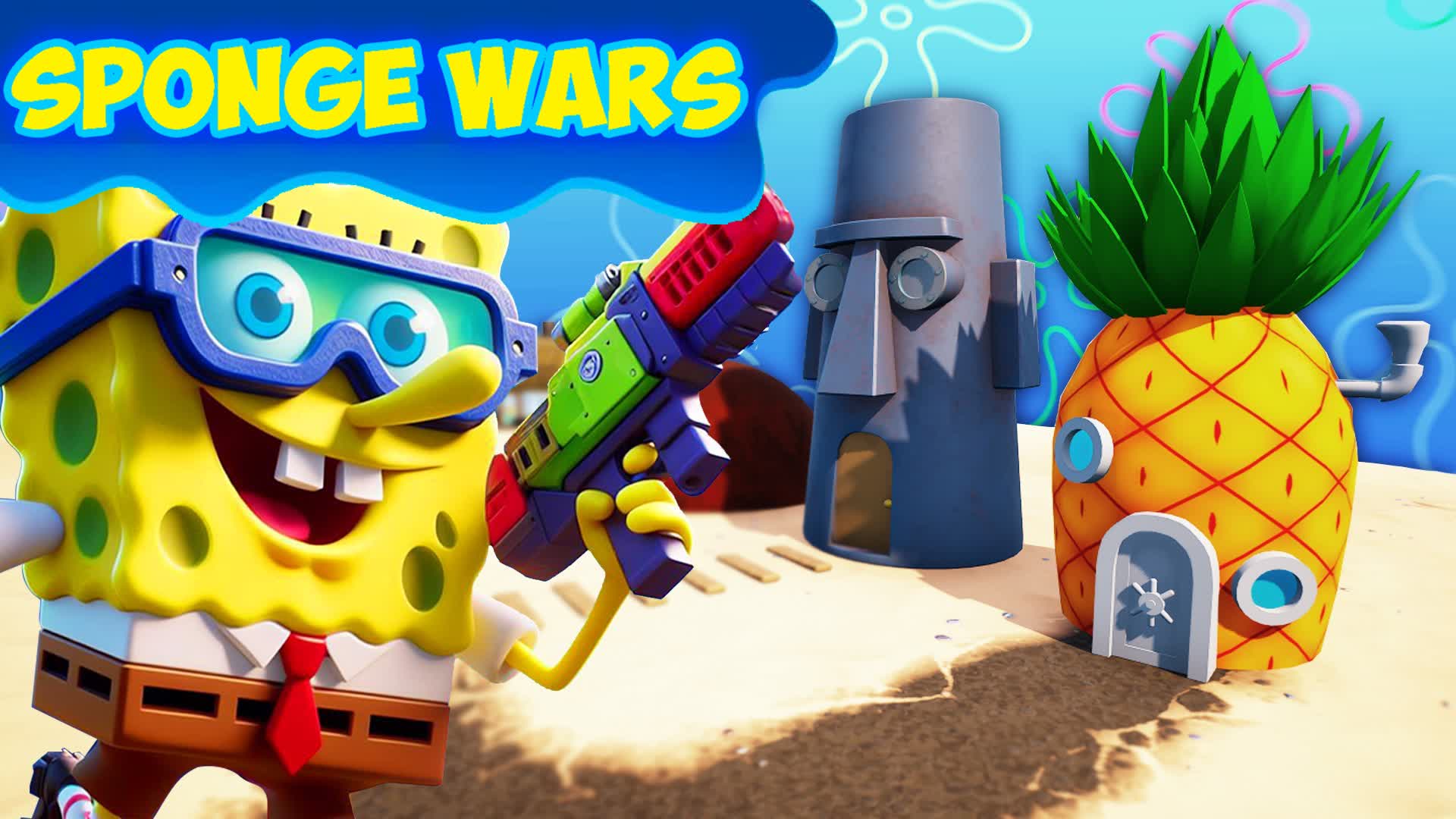Sponge Wars 🧽 2993-1485-9671 by deems - Fortnite Creative Map Code ...