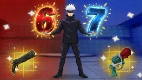 67 SUPER CRAZY ANIME RED VS BLUE🔴🔵 67