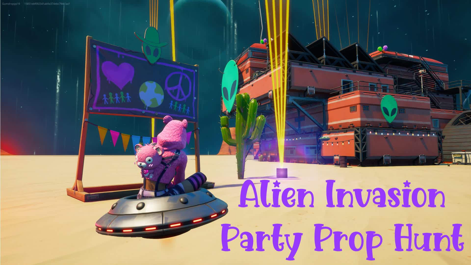 Alien Invasion Party Prop Hunt!