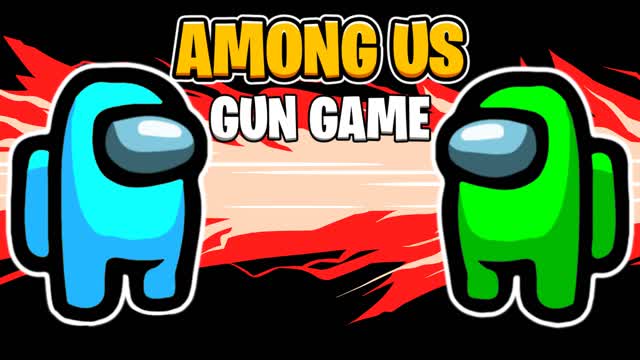 ⭐BEST AMONG US ⭐GUN GAME🔫ONE SHOT🎯