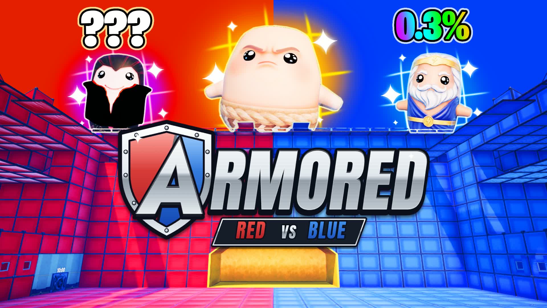 ๐ก๏ธ ARMORED RED VS BLUE ๐ด๐ต