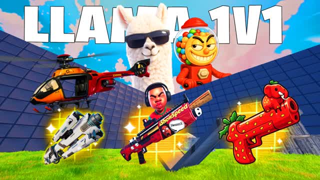 LLAMA 1V1 FFA - ALL GUNS  & RIDES