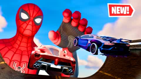 SpiderMan Super Race Track