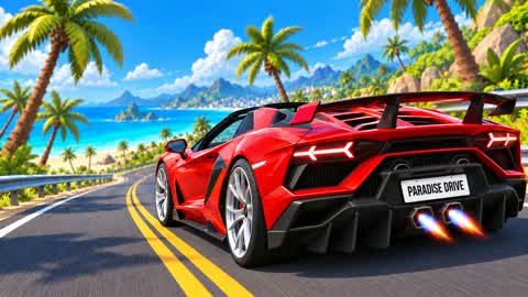 🌴 CAR DRIVE (PARADISE)