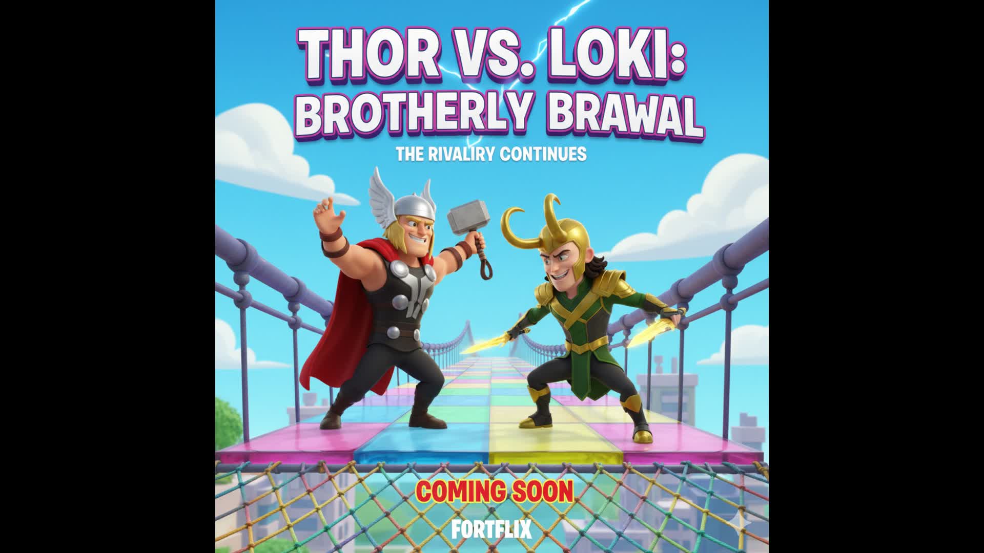 1v1 Thor vs Loki 索爾 洛基