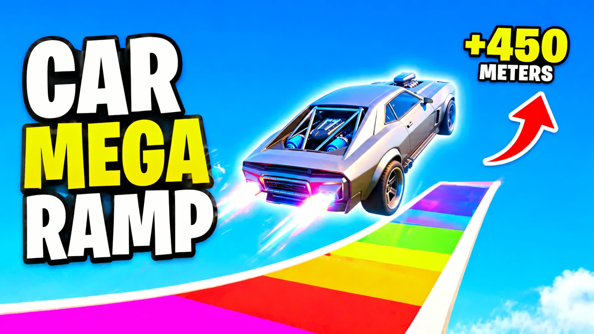 CAR MEGA RAMP JUMP🚀