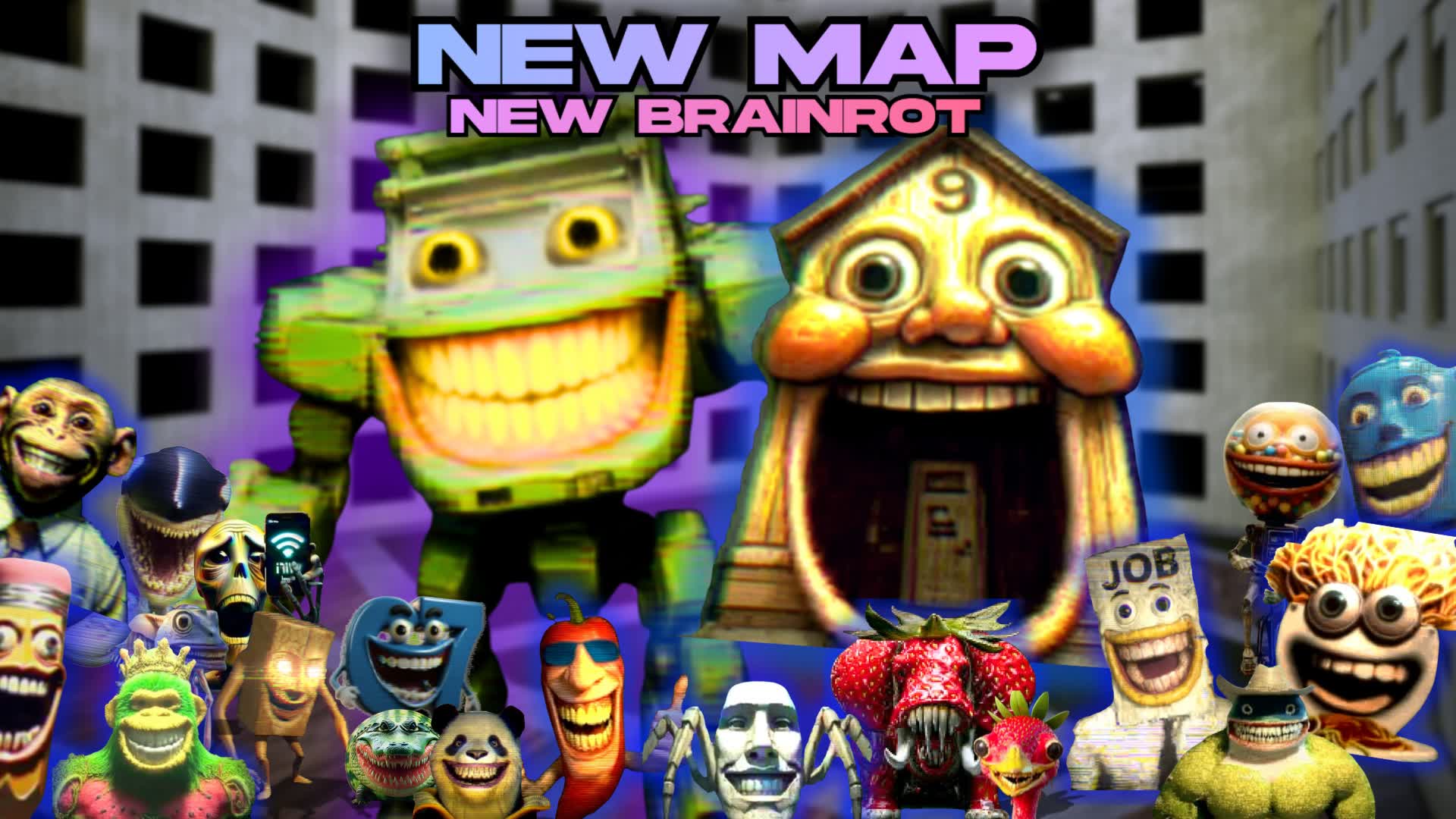 Brainrots Nextbots 【恐怖のブレインロット】