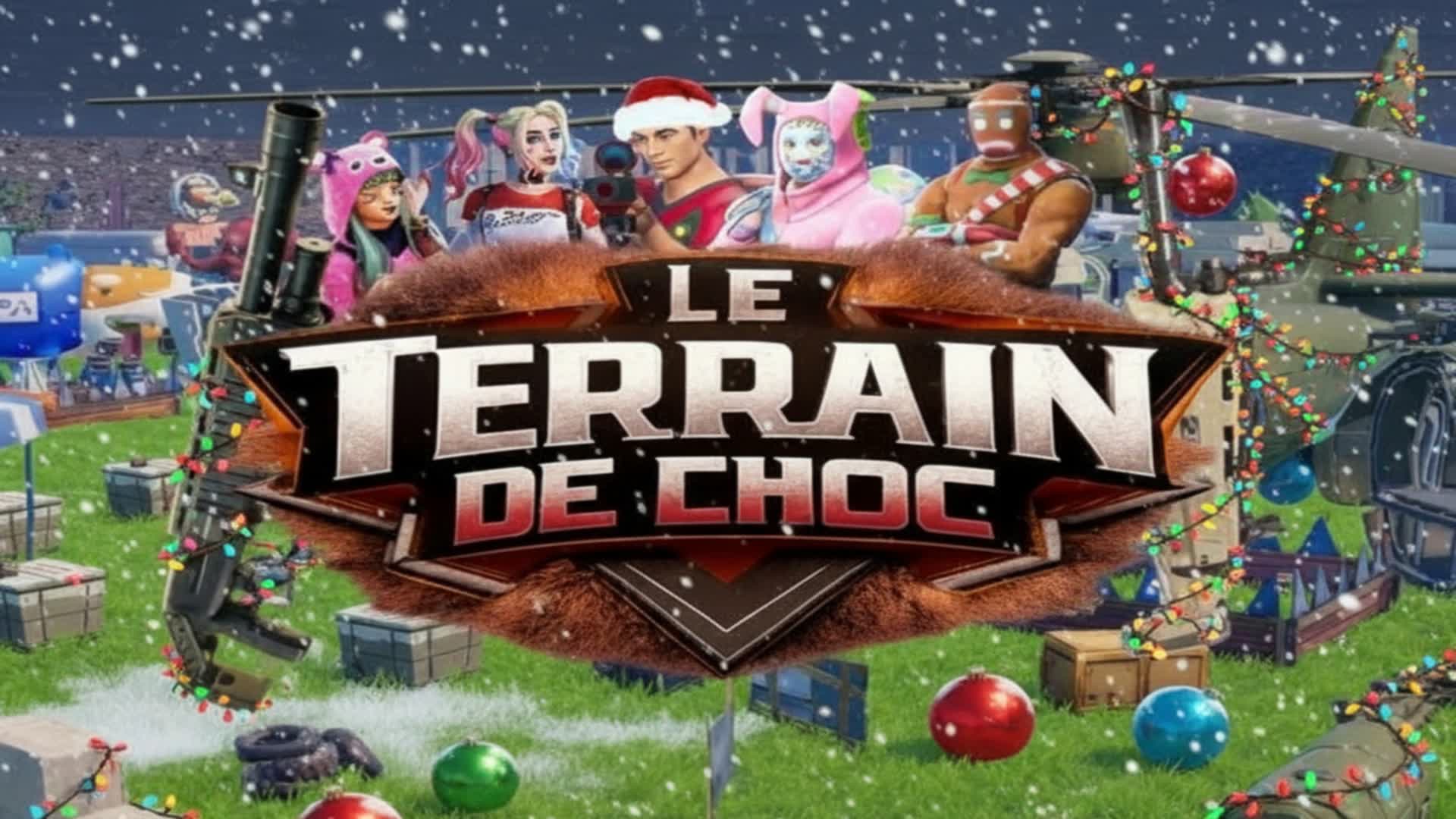 le terrain de choc
