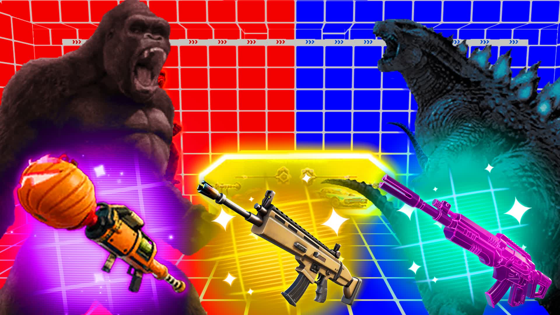 Godzilla VS King Kong🔴🔵