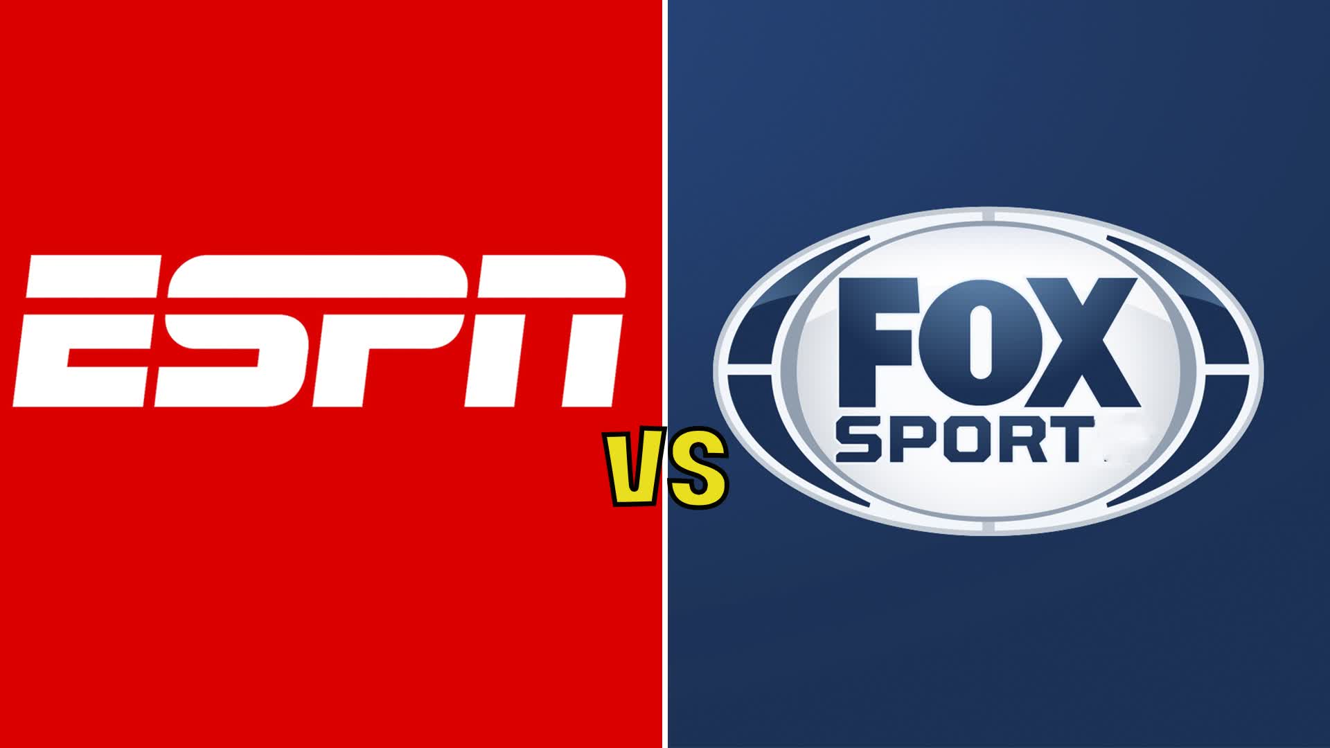ESPN vs FOX ⚽️🏈🏀 SPORTS FIGHT