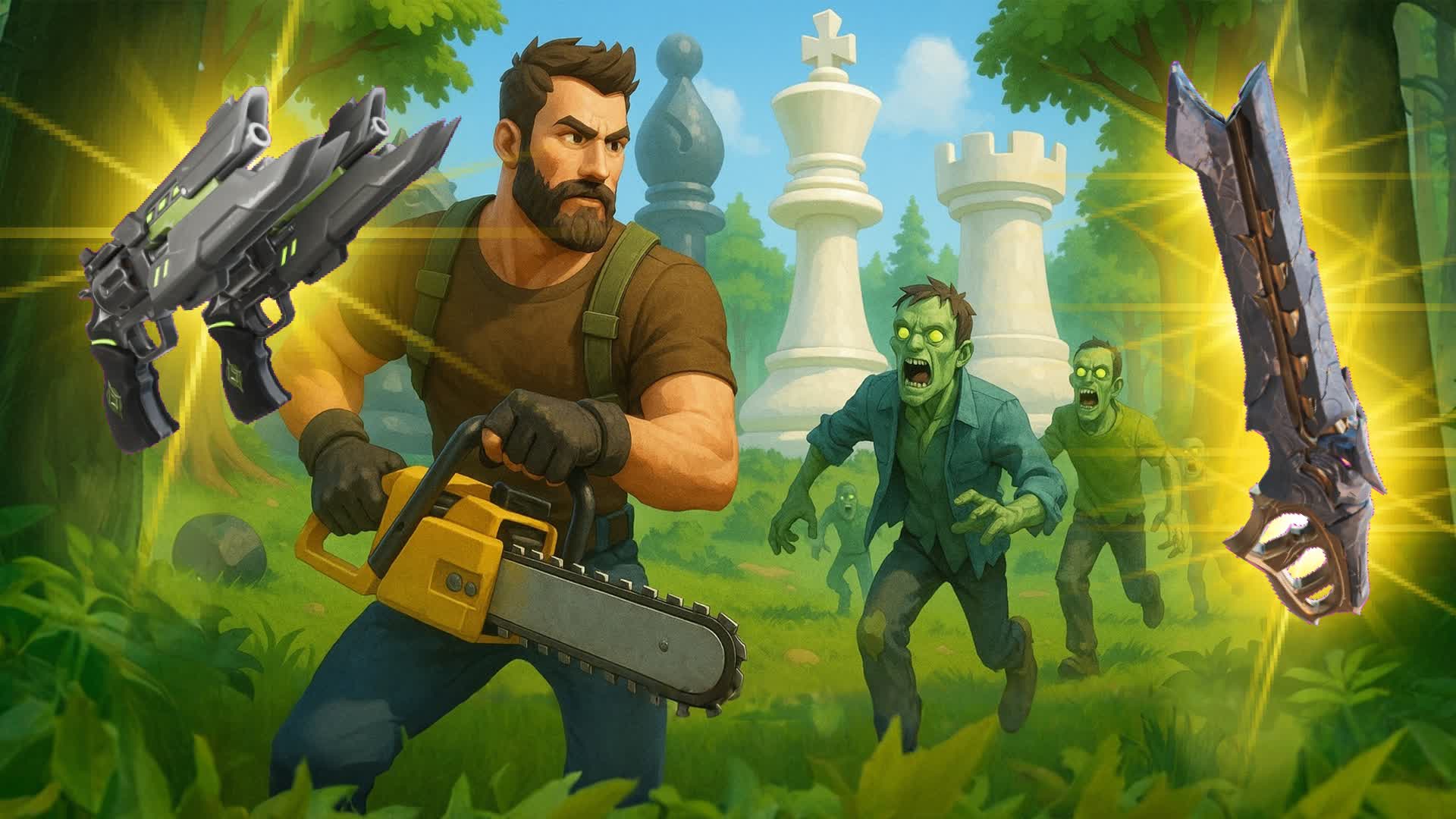 🧟‍♂️ Zombie Battle Arena 🧟‍♀️ GUN PVE