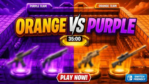 CRAZY ORANGE VS PURPLE