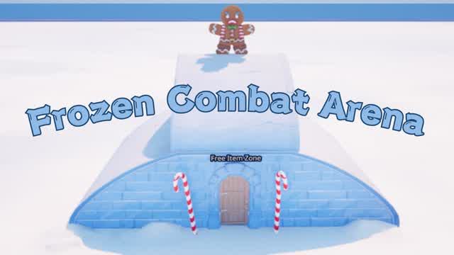 Frozen Combat Arena（滑るマップのPvPタイマン場です！）