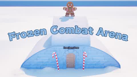 Frozen Combat Arena（滑るマップのPvPタイマン場です！）