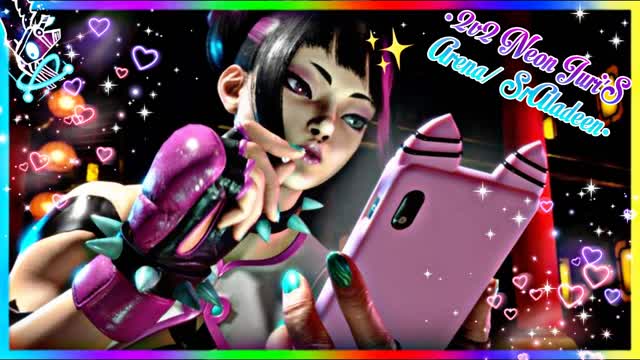 🔥"2v2-Neon Arena/Juri'S -SrAladeen-"💜