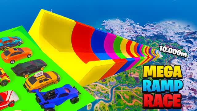MEGA RAMP FUN GAME! [NEW MAP]