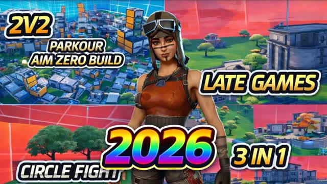 3 IN 1  PARKOUR, LATE GAMES, CIRCLE BOX