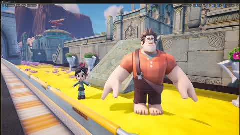 Wreck it Ralph -- Sugar Rush (speedrun)