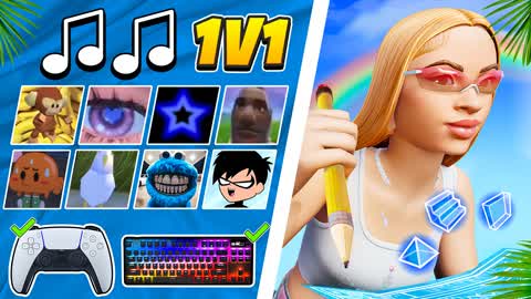 1v1 MUSIC MAP [MUSIC🎧&MORE💫]