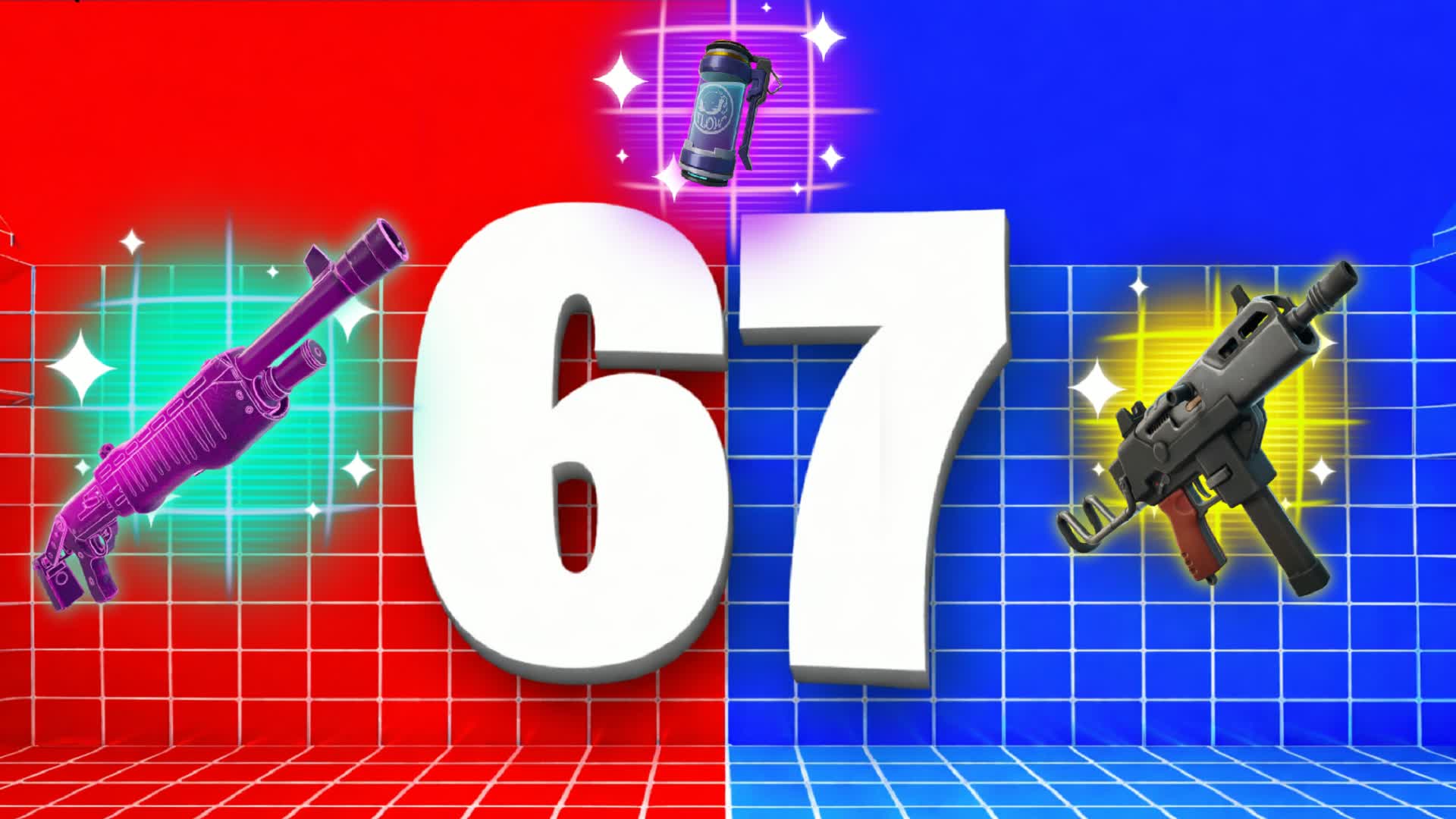 67 レッド vs. ブルー 67🔴🔵