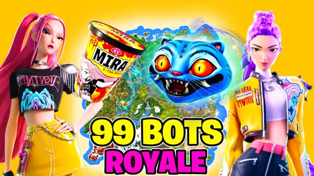 Kpop Deon Hunters 99 Bots Royale