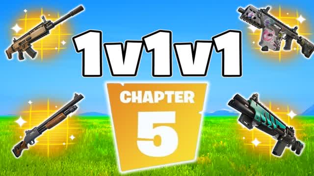 1v1v1 CHAPTER 5 1V1 FFA PVP HERO 1V2 2V1