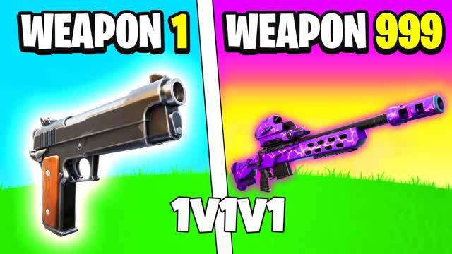 🌟 GUN GAME 3V1 [1V1V1]