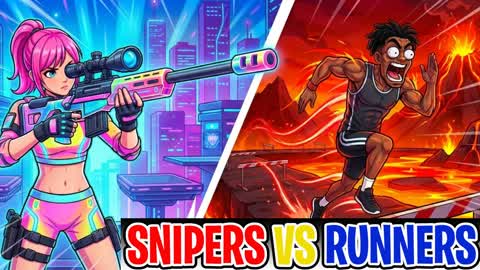🎯SNIPERS VS RUNNERS🏃 THE CLOCK TOWER🏢