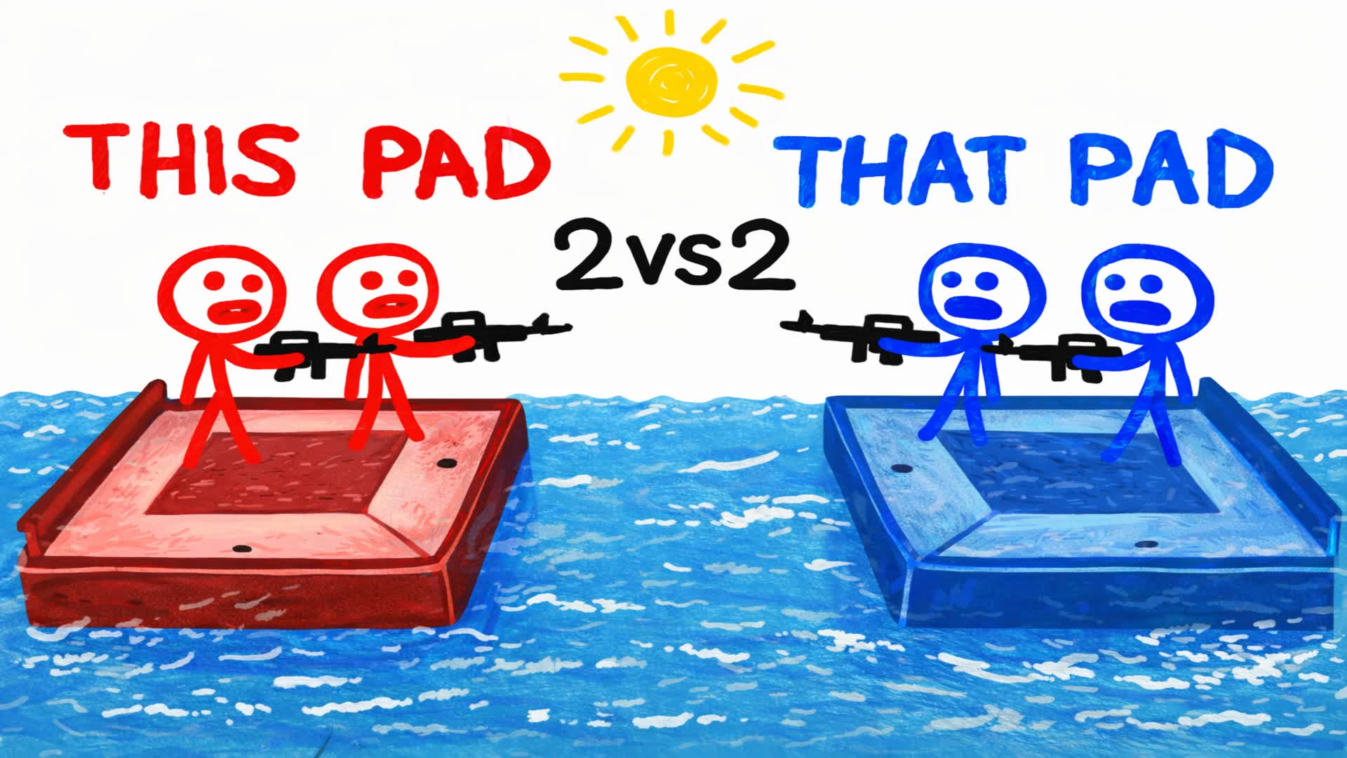 THIS PAD vs THAT PAD – 2v2 😎