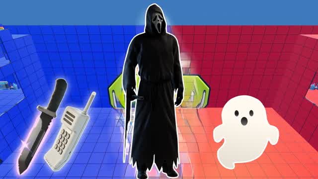 GHOST FACE RED VS BLUE🔴🔵 LIKE