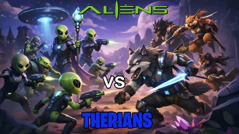 🦊 THERIANS vs ALIENS 👽
