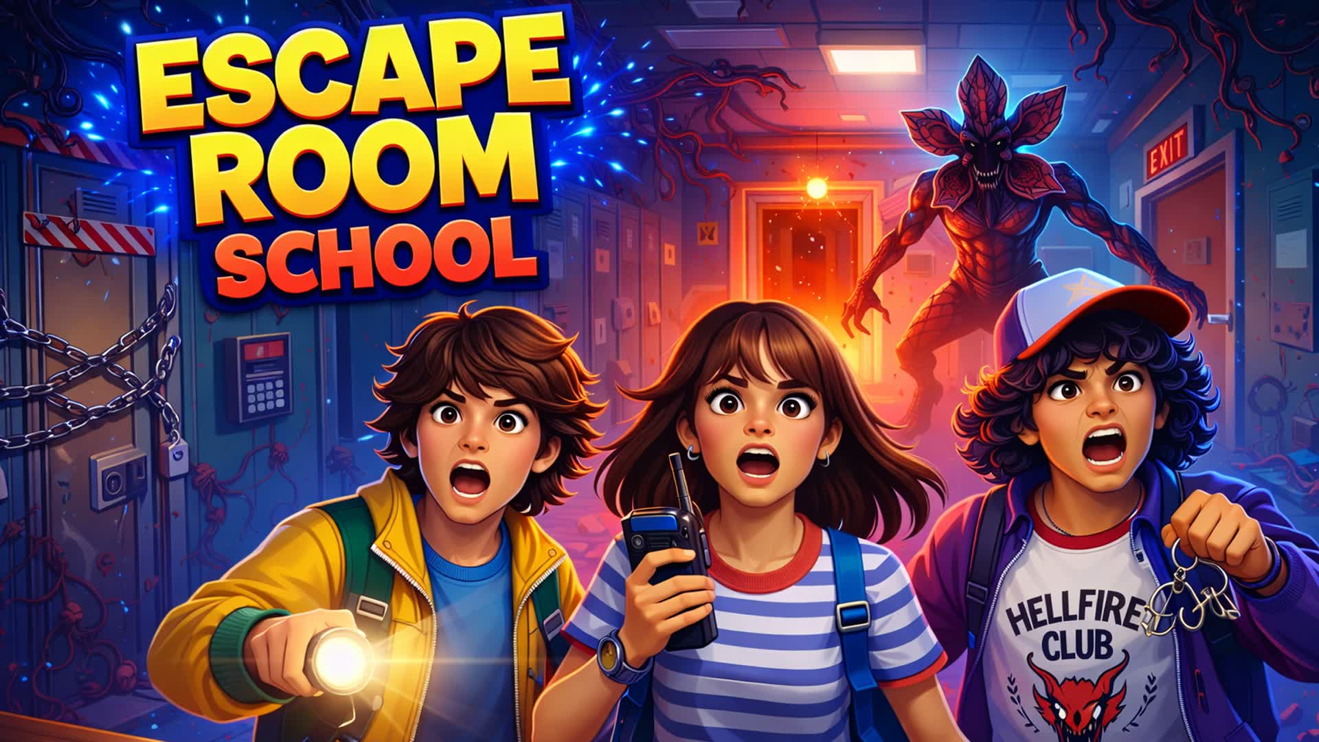 STRANGER SCHOOL ESCAPE ROOM
