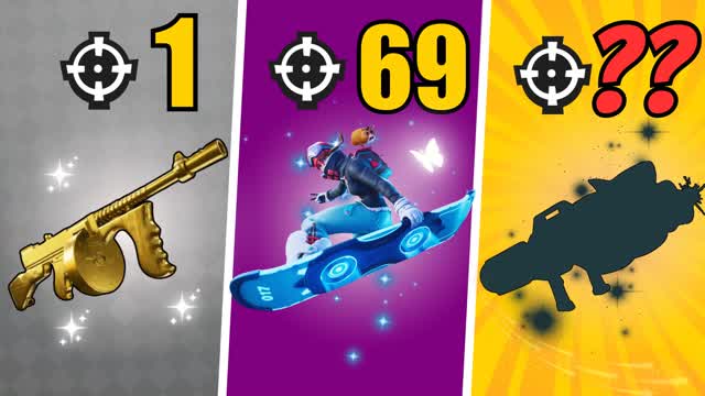 All WEAPONS + VEHICLES - GUN GAME 🔫