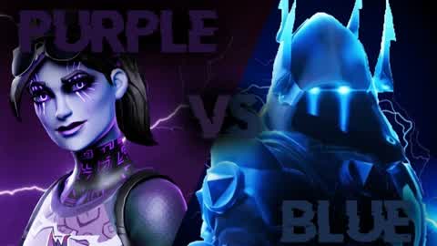 💜Purple VS Blue💙