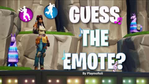 🎵 GUESS THE EMOTE | WITH PARKOUR 🎵