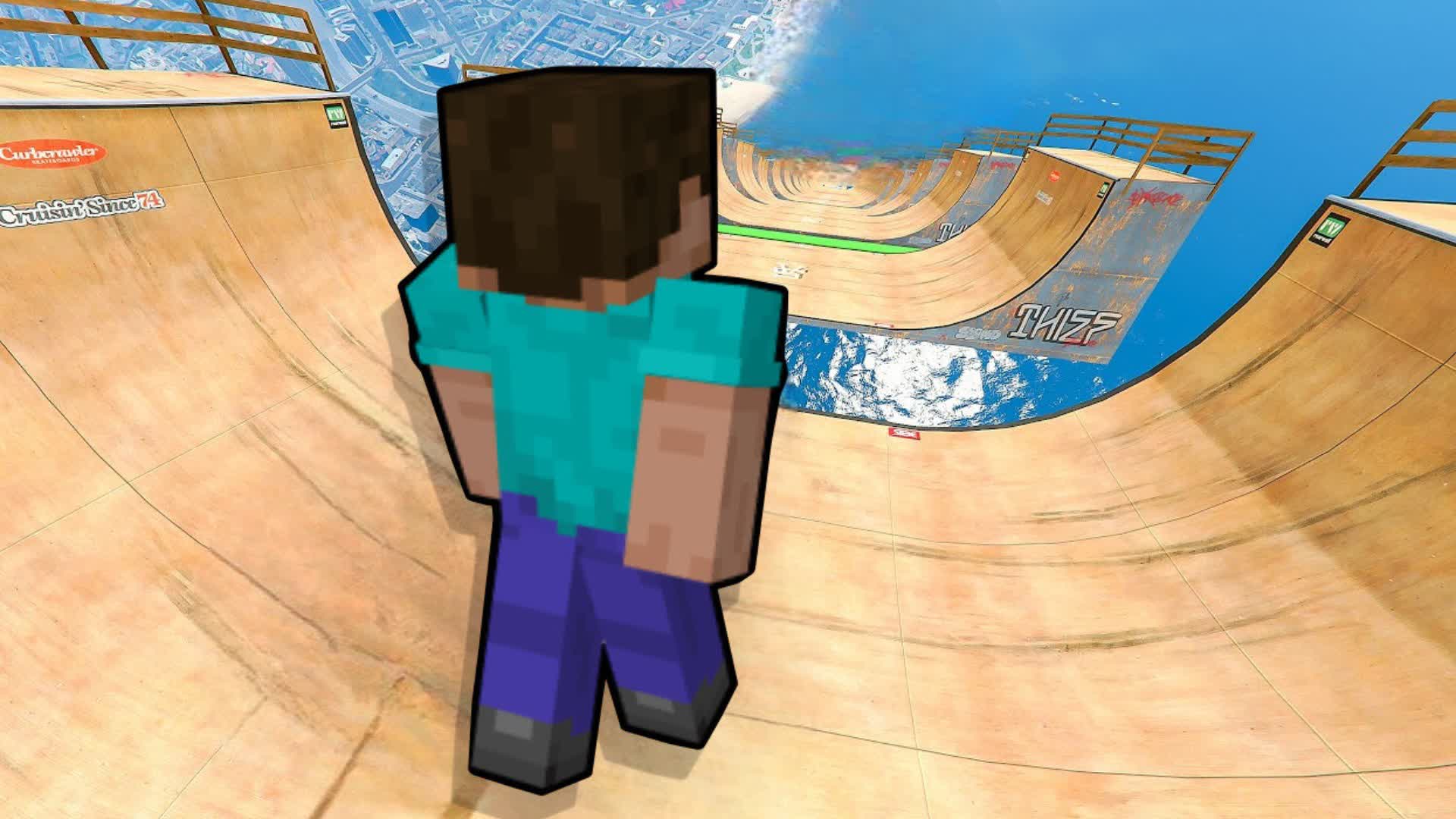 Crazy Minecraft Race