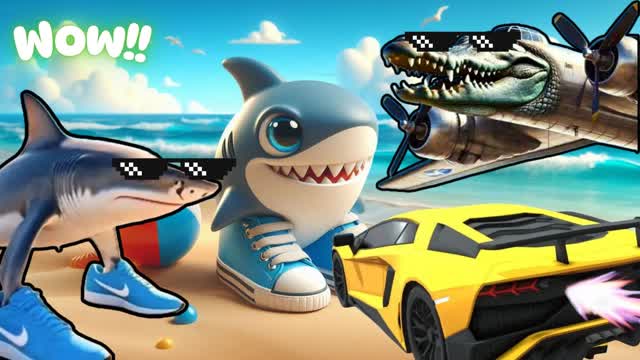 SHARK MEGA RAMP🦈