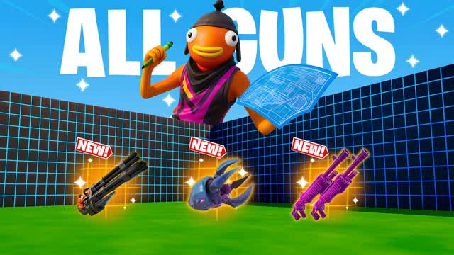 フォレストクラッシュ☆裏技コマンド CRAZY - ALL GUNS 1V1 FFA 9894-9477-2857 by otravis