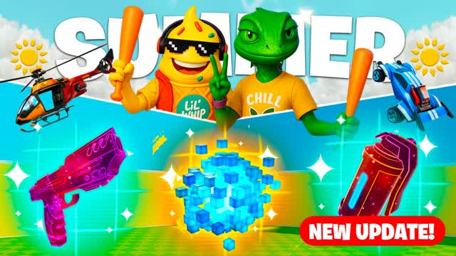 CRAZY SUMMER 1V1 - ALL GUNS & VEHICLES