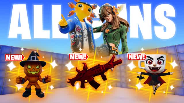 INFINITY 1V1 FFA - ALL GUNS & CARS