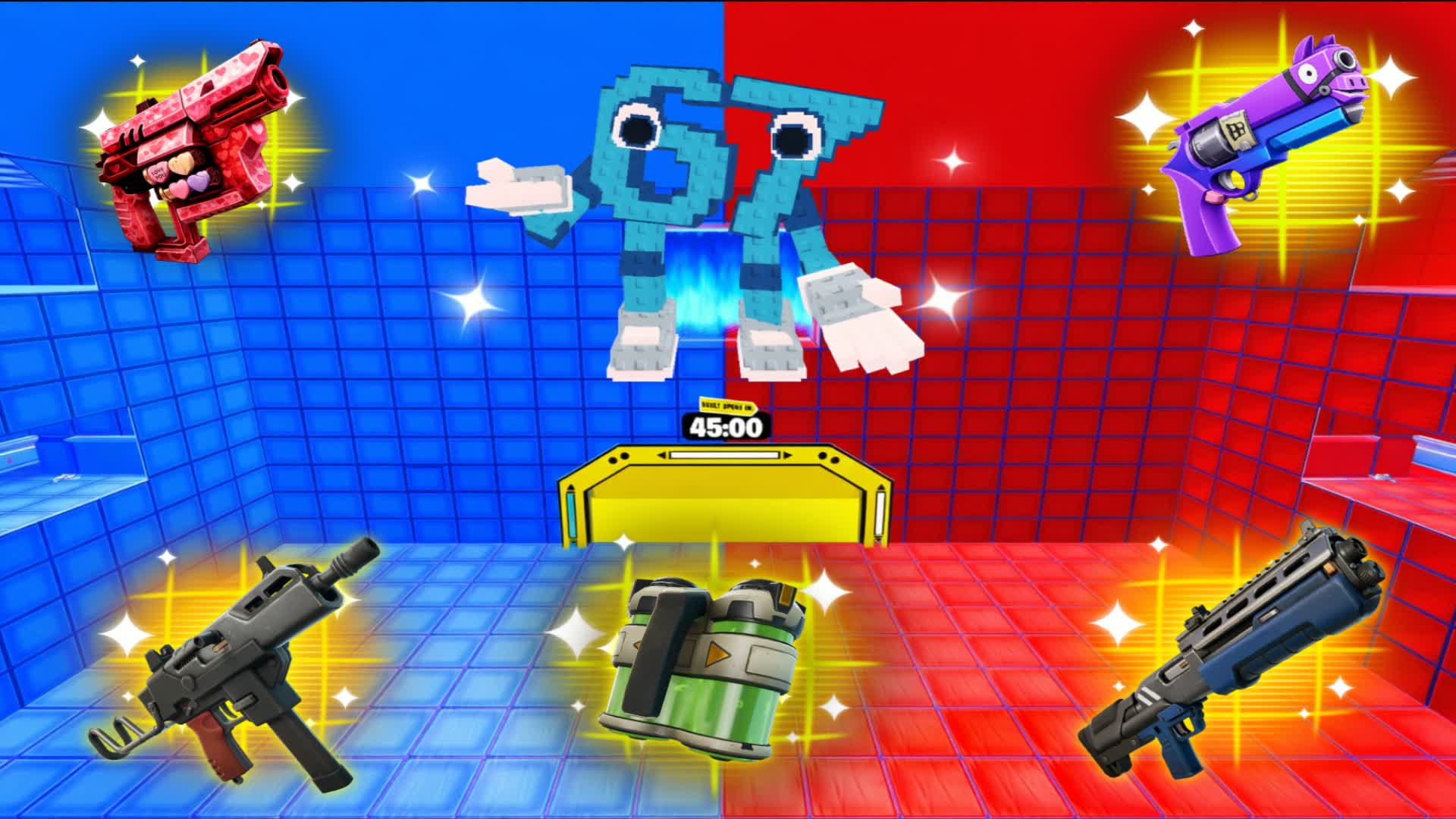 67 RED VS BLUE 🔴🔵 (29U)