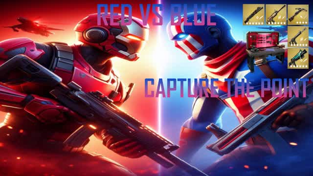 Capture 1 – RED VS BLUE [ CAPTURE THE POINT ]